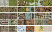 Load image into Gallery viewer, Big Book of Battle Mats (revised) - A4 12X9"