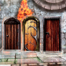 Load image into Gallery viewer, Big Box of Dungeon Doors - 40 unique doors on clear plastic standees