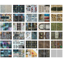 Load image into Gallery viewer, Big Book of Battle Mats for Cyberpunk RED - Ships in October