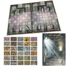 Load image into Gallery viewer, Big Book of Battle Mats - Cells & Shrines 12x9"