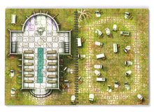 Load image into Gallery viewer, Giant Book of Battle Mats - Streets, Sewers & Cemeteries 17x12"