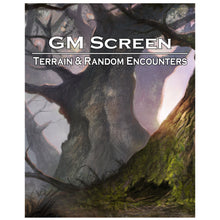 Load image into Gallery viewer, GM Screen - Terrain & Random Encounters