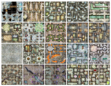 Load image into Gallery viewer, (Pre Order) The Dungeon Reignited – Set of 2 Modular, Wipe-Clean Map Books