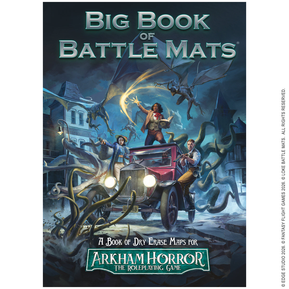 Big Book of Battle Mats for Arkham Horror: The Roleplaying Game