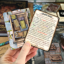 Load image into Gallery viewer, Town Designer's Deck - 100 card RPG Town Adventure Generator (Pre order ships November)