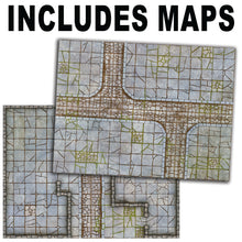Load image into Gallery viewer, Town Designer's Deck - 100 card RPG Town Adventure Generator (Pre order ships November)