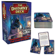 Load image into Gallery viewer, The Dastardly Deck - 100 Fiendishly Good DM Tips Pre order to ship in October