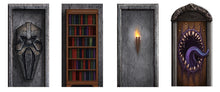 Load image into Gallery viewer, Big Box of Dungeon Doors - 40 unique doors on clear plastic standees