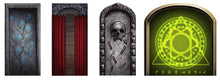 Load image into Gallery viewer, Big Box of Dungeon Doors - 40 unique doors on clear plastic standees