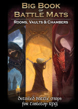 Load image into Gallery viewer, The Big Book of Battle Mats - Rooms, Vaults & Chambers