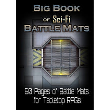 Load image into Gallery viewer, The Big Book of Sci-Fi Battle Mats (A4 12x9&quot;)

