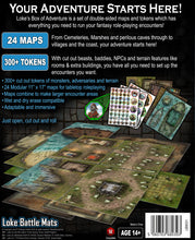 Load image into Gallery viewer, Box of Adventure - Coast of Dread (Maps, Tokens & Adventure!)