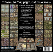 Load image into Gallery viewer, Castles, Crypts and Caverns Books of Battle Mats
