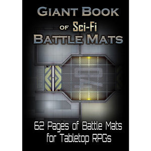 The Giant Book of Sci-Fi Battle Mats (A3 16x12")