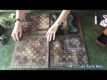 Load and play video in Gallery viewer, The Dungeon Books of Battle Mats (Two book set. 12x12&quot;)
