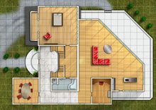 Load image into Gallery viewer, Giant Book of CyberPunk Battle Mats - A3 (12x16)