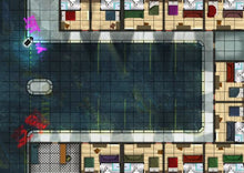 Load image into Gallery viewer, Giant Book of CyberPunk Battle Mats - A3 (12x16)