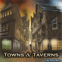 Load image into Gallery viewer, Towns & Taverns Books of Battle Mats