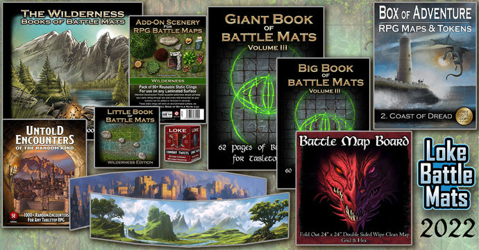 Loke's Big & Giant Book Of Battle Mats Get Revised Release – OnTableTop –  Home of Beasts of War
