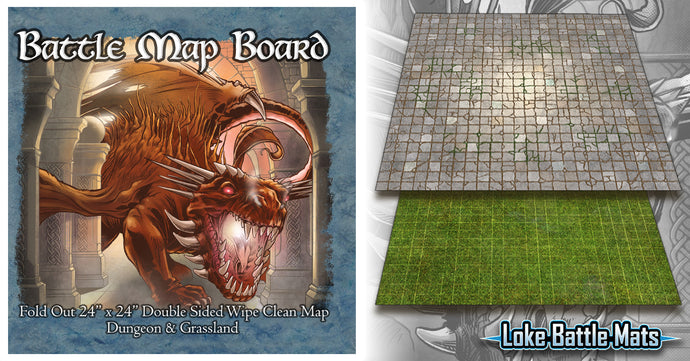 Introducing the Dungeon & Grassland Battle Map Board!