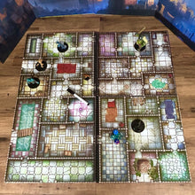 Load image into Gallery viewer, (Pre Order) The Dungeon Reignited – Set of 2 Modular, Wipe-Clean Map Books

