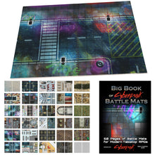 Load image into Gallery viewer, Big Book of Battle Mats for Cyberpunk RED - Ships in October
