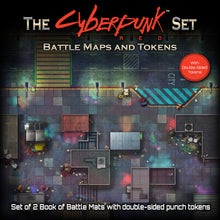 Load image into Gallery viewer, The Cyberpunk RED Set - Maps and Tokens for Cyberpunk RED
