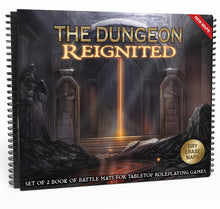 Load image into Gallery viewer, (Pre Order) The Dungeon Reignited – Set of 2 Modular, Wipe-Clean Map Books

