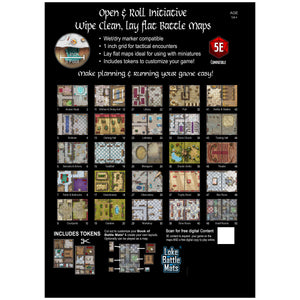 Big Book of Battle Mats - Bastions & Strongholds 12x9" - Shipping Late September