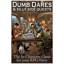 Load image into Gallery viewer, Dumb Dares &amp; Silly Side Quests – The In Character Game for your RPG Party Pre Order ships August
