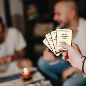 Dumb Dares & Silly Side Quests – The In Character Game for your RPG Party Pre Order ships August