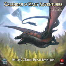 Load image into Gallery viewer, Calendar of Many Adventures 2026
