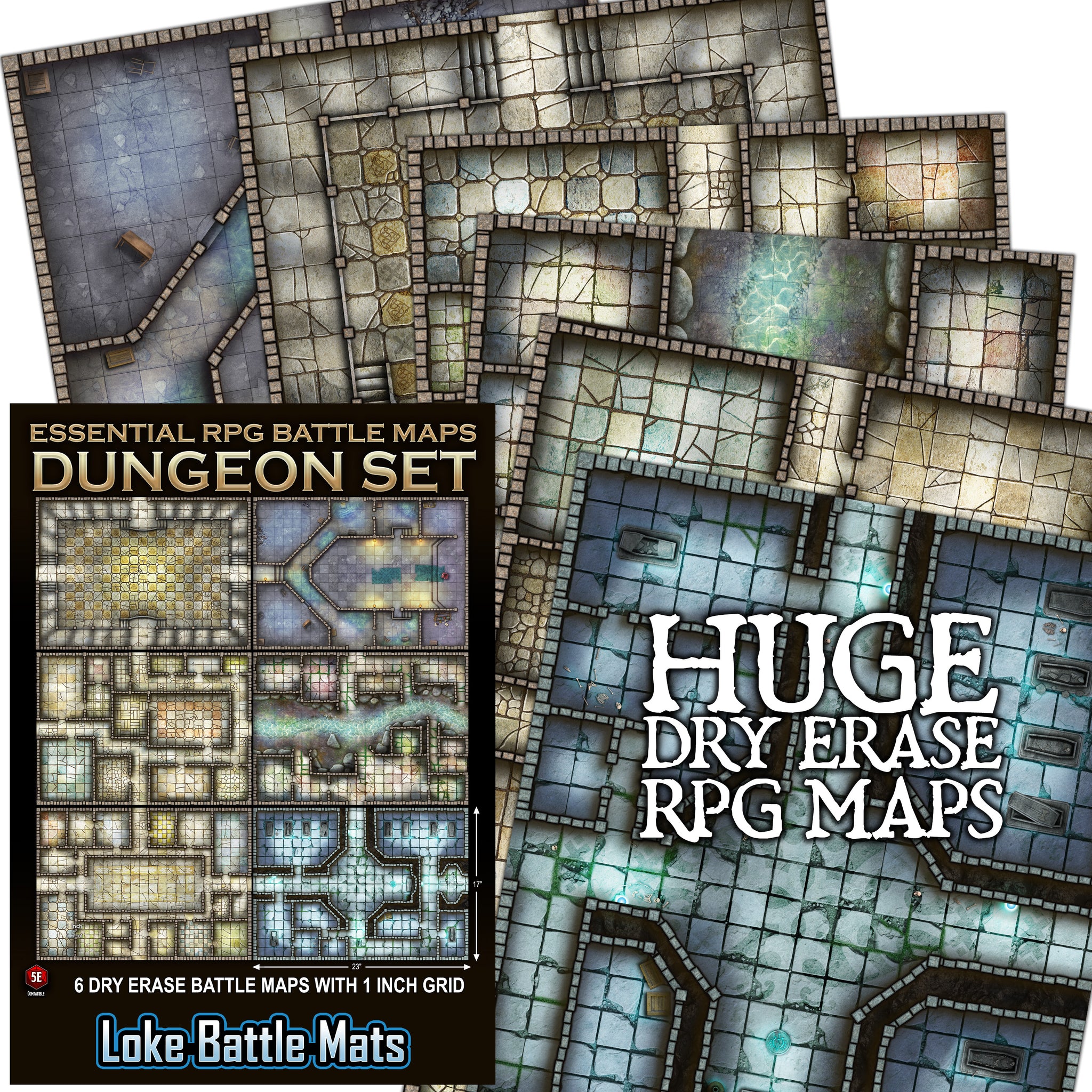 Essential RPG Battle Maps – Loke BattleMats
