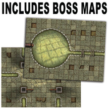 Load image into Gallery viewer, Sewer Designer's Deck - 100 Card RPG Sewer Generator Deck (pre order ships November)
