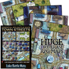 Load image into Gallery viewer, Essential RPG Battle Maps - Town Streets (Pre order ships in October)
