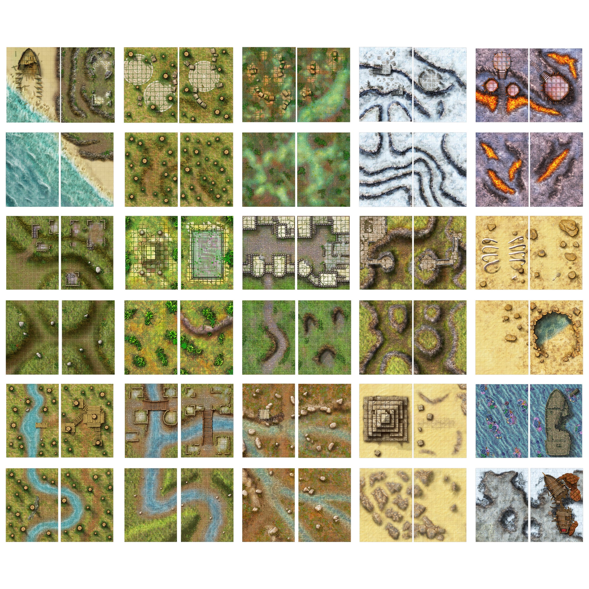 Giant Book of Battle Mats - Wild Wrecks & Ruins kopen Giant Book of Battle Mats - Wild Wrecks & Ruins kopen