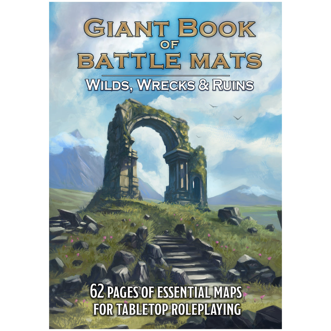Giant Book of Battle Mats Wilds, Wrecks & Ruins (17