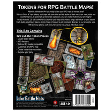Load image into Gallery viewer, Box of Tricks and Traps cut out terrain and trap tokens
