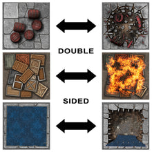 Load image into Gallery viewer, Box of Tricks and Traps cut out terrain and trap tokens
