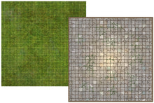 Load image into Gallery viewer, Battle Map Board - Dungeon &amp; Grassland
