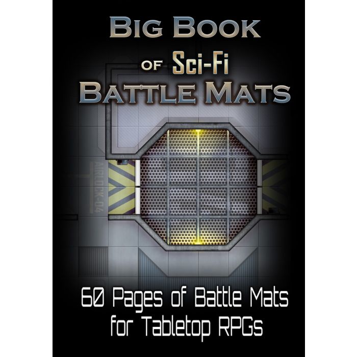 The Big Book of Sci-Fi Battle Mats (A4 12x9