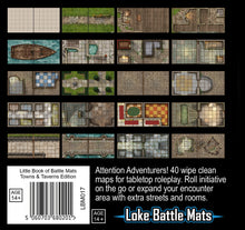 Load image into Gallery viewer, Little Book of Battle Mats - Towns &amp; Taverns Edition (6x6&quot;)
