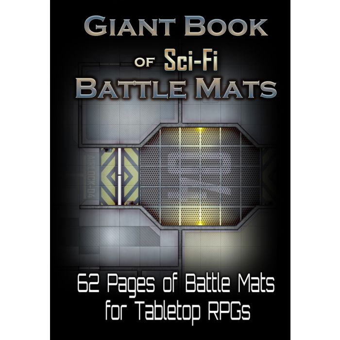 The Giant Book of Sci-Fi Battle Mats (A3 16x12