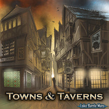 Load image into Gallery viewer, Towns &amp; Taverns Books of Battle Mats
